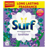 Surf LAUNDRY POWDER Lavender 500 G 10 Washes (Case of 7)  Adomoo